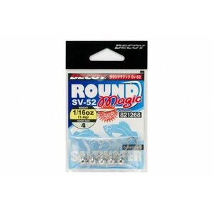 Carlige Decoy Jig Sv-52 Round Magic, Nr. 6 (Marime Carlige: Nr. 6, Greutate jig: 2.5 g) imagine