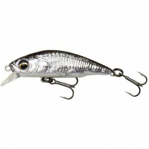 Vobler Savage Gear 3D Stickbait Twitch, Black Silver, 4.5 cm, 4g imagine