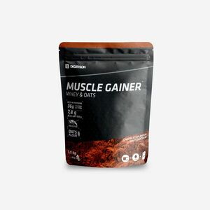 MUSCLE GAINER CIOCOLATĂ WHEY & OVĂZ 1, 5kg imagine