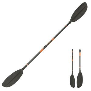 Padelă caiac X500 carbon-plastic demontabilă-reglabilă 2 părți 210-220cm imagine