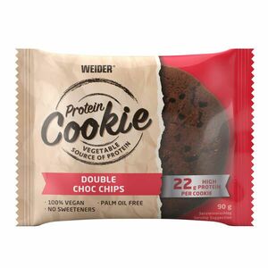 Biscuite proteic Cookie double choc chips 100% vegan 90 g imagine