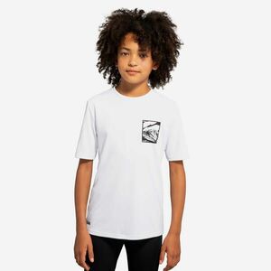 Tricou Anti-UV Surf 100 Negru/ Alb Copii imagine