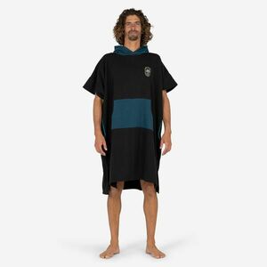 Poncho de baie 500 Negru Adulți imagine