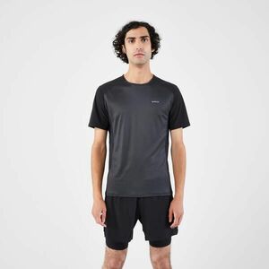 Tricou respirant alergare pe asfalt KIPRUN Run 900 Light Negru Bărbați imagine