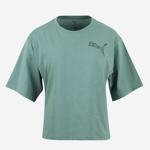 Tricou bumbac Puma Verde Damă imagine