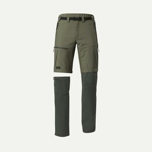 Pantalon Modulabil Rezistent 2 în 1 Trekking la munte MT500 Bărbați imagine