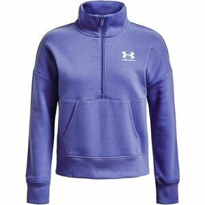 Under Armour RIVAL FLEECE HZ Hanorac fleece femei, albastru, mărime imagine