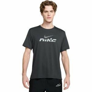 Nike DRI-FIT Tricou pentru bărbați, gri, mărime imagine