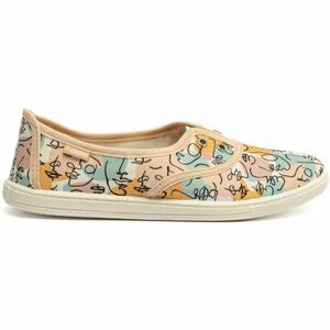 Oldcom SARAH PRINT Încălțăminte slip-on damă, roz, mărime imagine