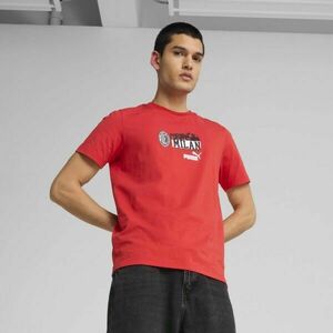 Puma AC MILAN NRGY TEE Tricou pentru bărbați, roșu, mărime imagine