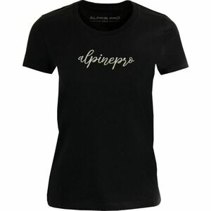 ALPINE PRO CUVA Tricou de damă, negru, mărime imagine