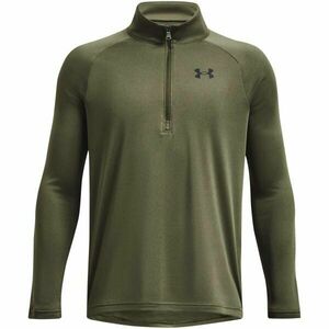 Under Armour TECH 2.0 1/2 ZIP Tricou cu mânecă lungă pentru băieți, kaki, mărime imagine