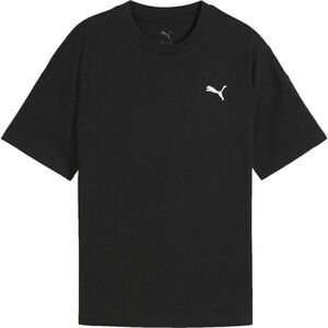 Puma WARDROBE ESS RELAXED TEE G Tricou fete, negru, mărime imagine