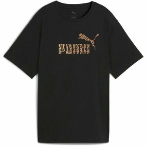 Puma ESSENTIALS GRPHIC ANIMAL RELXED TEE Tricou damă, negru, mărime imagine