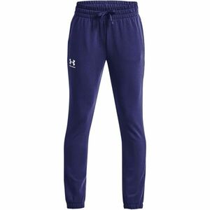 Under Armour RIVAL TERRY Pantaloni de fete, albastru închis, mărime imagine