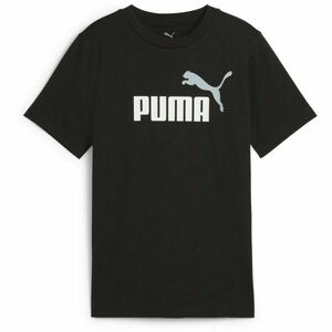 Puma ESSENTIALS 2 COLOR N0.1 LOGO TEE B Tricou pentru băieţi, negru, mărime imagine