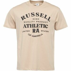 Russell Athletic T-SHIRT Tricou bărbați, bej, mărime imagine