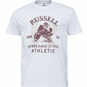 Russell Athletic T-SHIRT Tricou bărbați, alb, mărime imagine