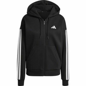 adidas ESSENTIALS 3-STRIPES HOODIE Hanorac pentru femei, negru, mărime imagine