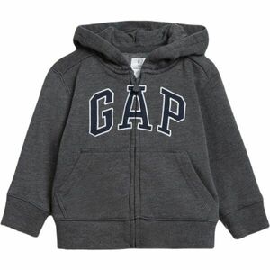 GAP FULLZIP LOGO Hanorac pentru băieți, gri închis, mărime imagine