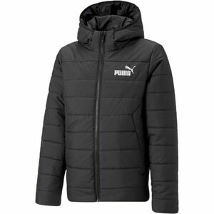 Puma ESSENTIALS HOODIED PADDED JACKET Geacă de băieți, negru, mărime imagine