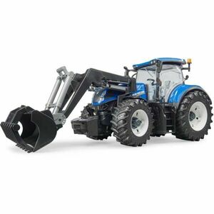 BRUDER NEW HOLLAND Tractor cu cupă de încărcare, albastru, mărime imagine