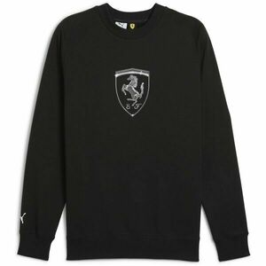 Puma FERRARI RACE BIG SHIELD CREW Hanorac pentru bărbați, negru, mărime imagine