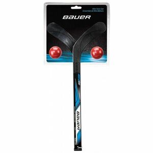 Bauer MINI STICK SET Set de crose și mingi de hochei, negru, mărime imagine