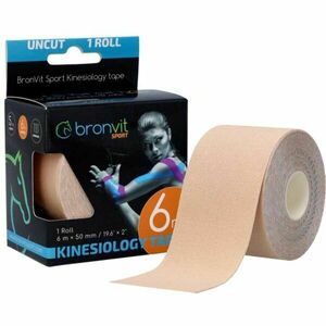 BronVit SPORT KINESIO TAPE CLASSIC Bandă kinesiologică, bej, mărime imagine