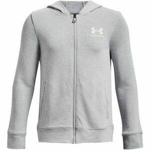 Under Armour RIVAL TERRY FZ HOODIE Hanorac pentru juniori, gri, mărime imagine