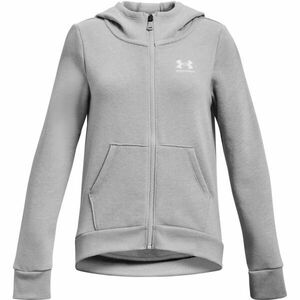 Under Armour RIVAL FLEECE LU Hanorac fete, gri, mărime imagine