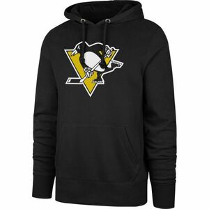 47 NHL PITTSBURGH PENGUINS IMPRINT BURNSIDE HOOD Hanorac pentru bărbați, negru, mărime imagine