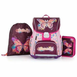 Oxybag BUTTERFLY Set școlar, roz, mărime imagine