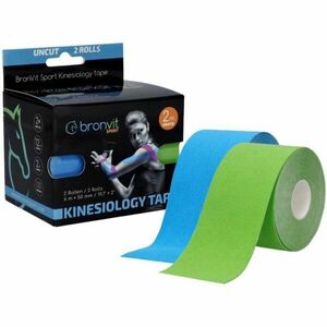 BronVit SPORT KINESIO TAPE SET 5CM X 6 M Set benzi kinesiologice, albastru, mărime imagine