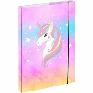 BAAGL RAINBOW UNICORN Dosare pentru caiete școlare A4, roz, mărime imagine