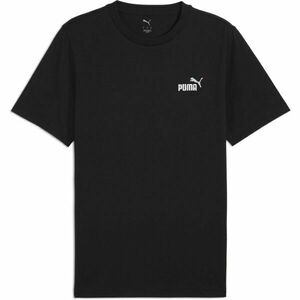 Puma ESSENTIALS 2COLOR SMALL NO 1 LOGO TEE Tricou bărbați, negru, mărime imagine