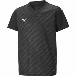 Puma TEAMULTIMATE JERSEY JR Tricou fotbal copii, negru, mărime imagine