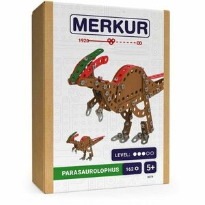 MERKUR DINO – PARASAUROLOPHUS Model metalic, mix, mărime imagine