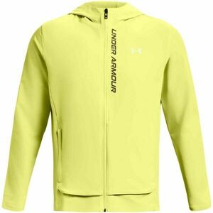 Under Armour OUTRUN THE STORM JACKET Geacă pentru bărbați, galben, mărime imagine