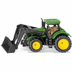 SIKU JOHN DEERE WITH FRONT LOADER Tractor cu cupă de încărcare, verde, mărime imagine