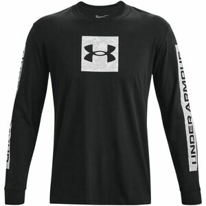 Under Armour CAMO BOXED SPORTSTYLE LS Tricou bărbați, negru, mărime imagine