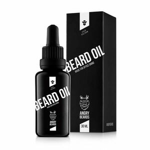 ANGRY BEARDS Jack Saloon Beard and Chin Oil 30 ml imagine