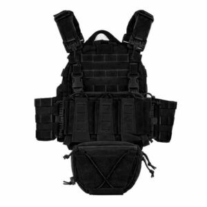 Vesta tactică Dragowa Tactical, negru imagine