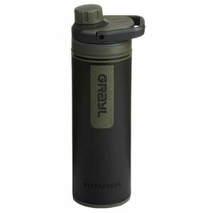 Sticlă cu filtru GRAYL UltraPress - Camp Black, negru-verde, negru-verde imagine