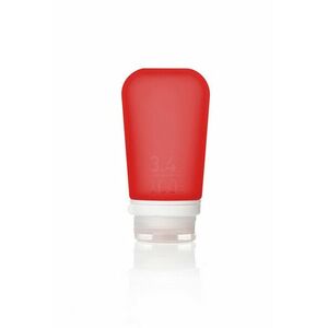 Humangear GoToob+ Recipient pentru lichide din silicon 100 ml roșu imagine