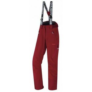 Pantaloni de schi pentru femei Husky Mitaly, burgundy imagine