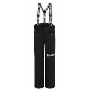 Pantaloni de schi Husky Kids Gunis Kids, negru imagine