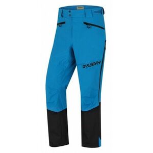 Husky Pantaloni hardshell pentru bărbați Kippe, albastru/negru imagine