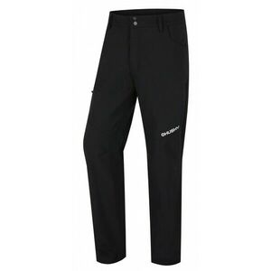 Pantaloni sofstshell Husky pentru bărbați Kavia, negru imagine