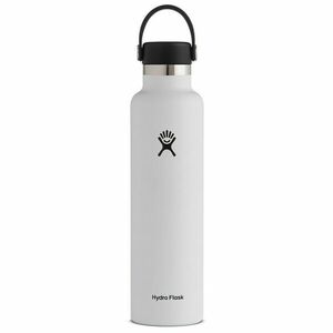 Sticlă termică Hydro Flask 24 OZ Standard Mouth Flex Cap 710ml, albă imagine